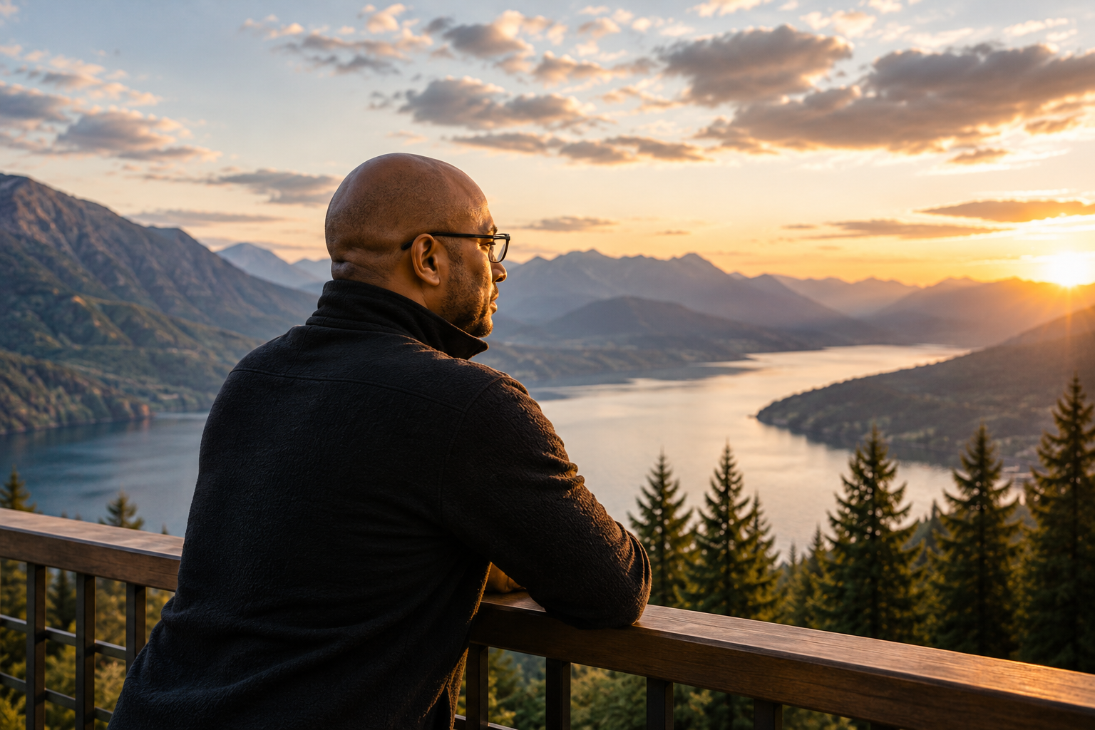 Glen Sewell reflecting on leadership, transformation and the future